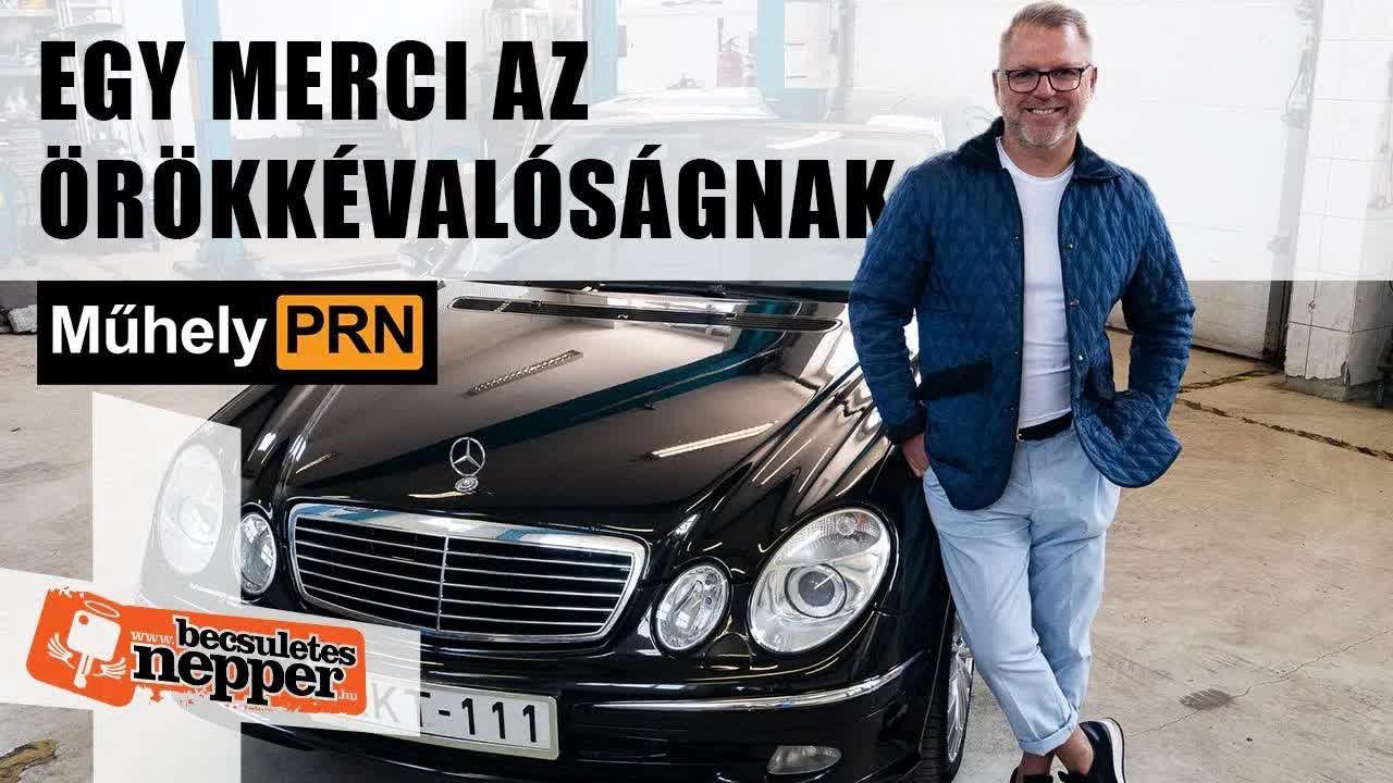 Thumbnail for Ha ilyen a 15 éves Mercedes, milyen az új? - Mercedes E320 CDI 4Matic (W211) – 2006. - Műhelyprn