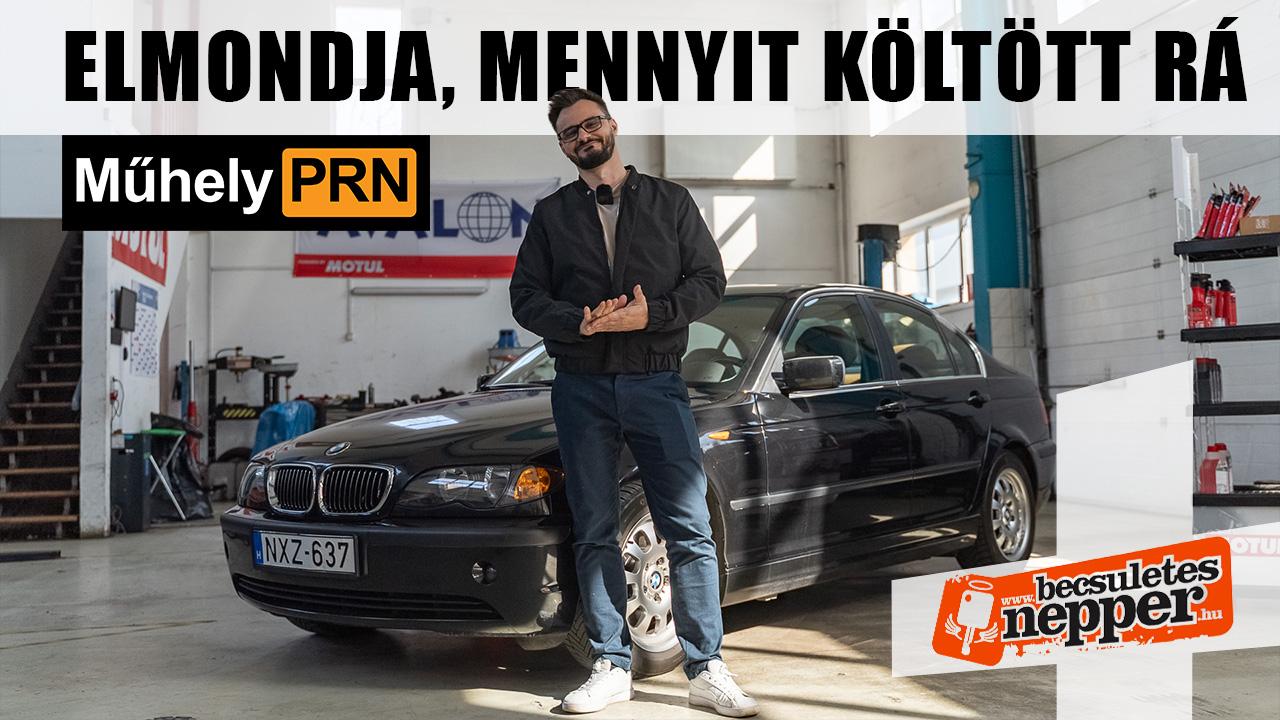 Thumbnail for Egymilliós BMW-vel a szerelés lesz a hobbid! – BMW 320i E46 – 2002 – MűhelyPRN 305.