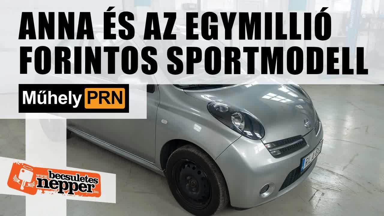 Thumbnail for Totalcar MűhelyPRN 57.: Anna és az egymillió forintos sportmodell