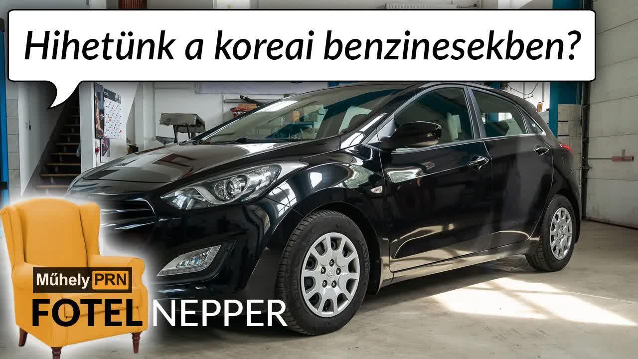 Fotelnepper:  Hihetünk még a koreai szívómotorokban? – Hyundai i30 1.4i – 2013.