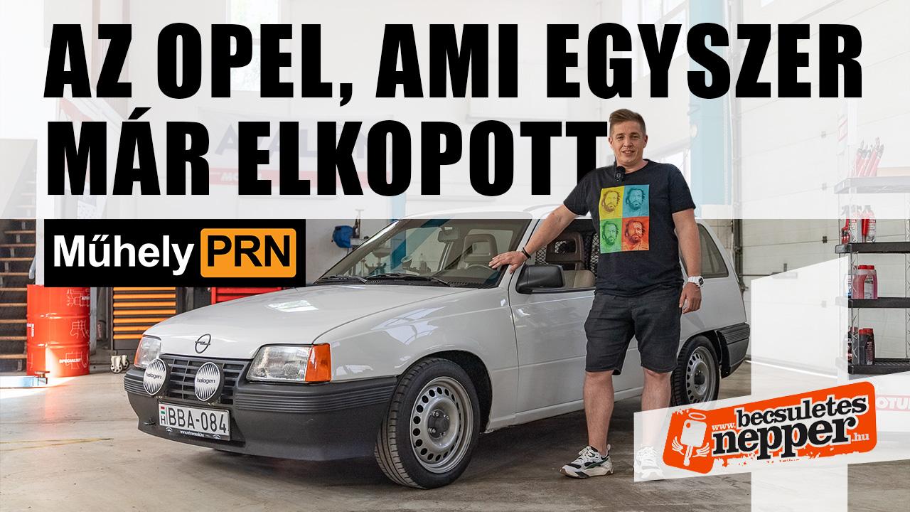 Thumbnail for 5 éves korom óta ebben az autóban ülök – Opel Kadett LS 1,6D – 1987 – MűhelyPRN 308.