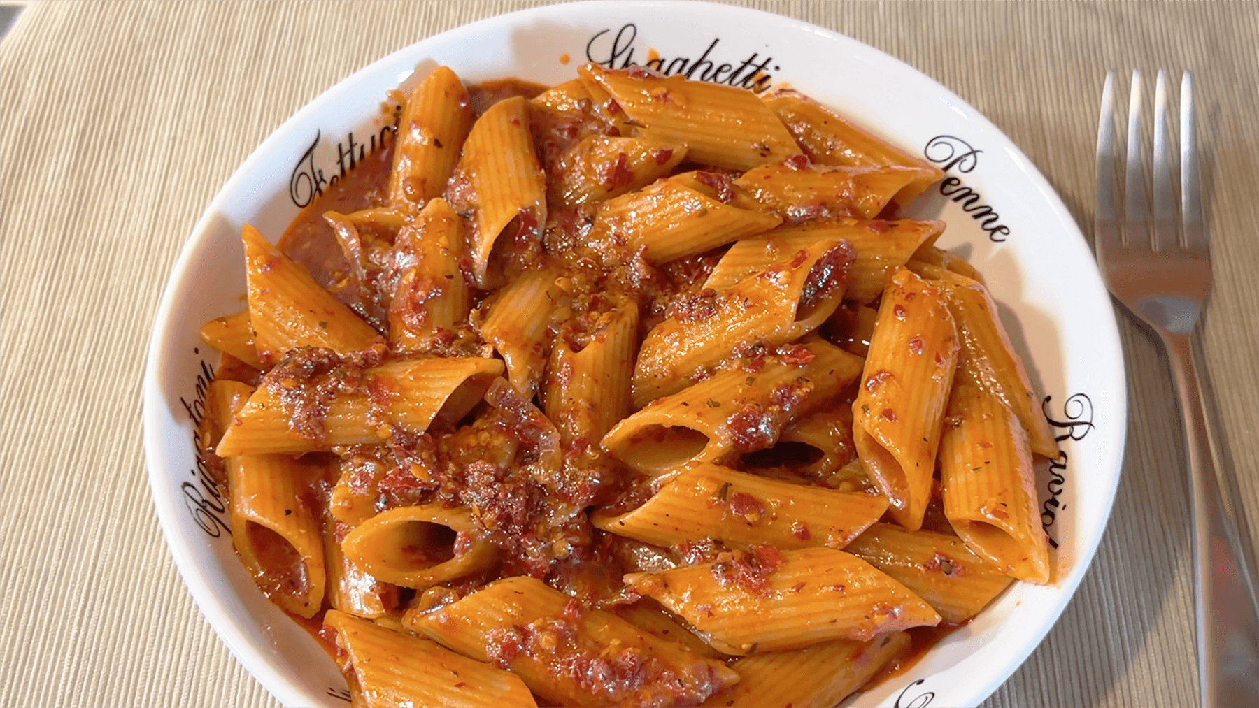 Thumbnail for Nduja pasta készítése