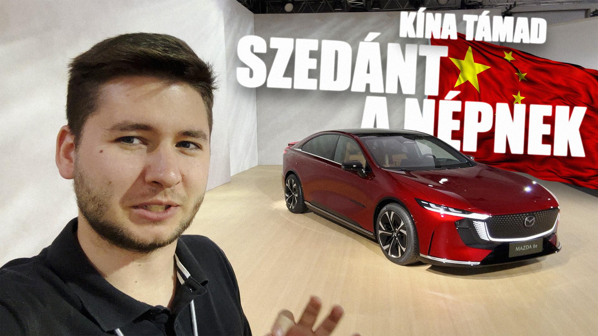 Thumbnail for Hátsókerekes nagy Mazda Európának? Kína kellett hozzá – Mazda6e (2025) bemutató