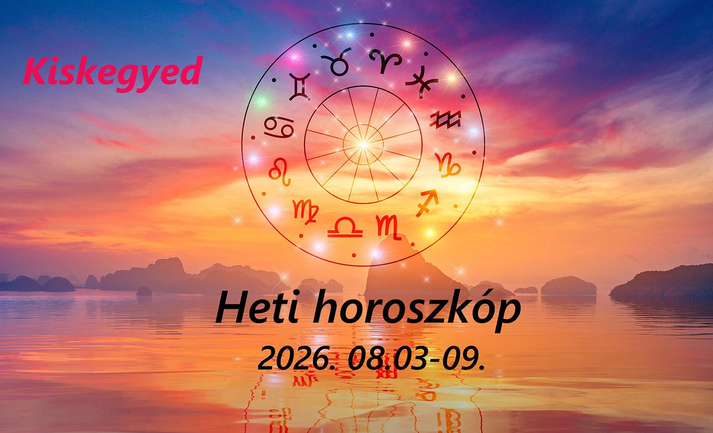 Thumbnail for A Kiskegyed heti horoszkópja 2026. augusztus 3. és 9. között néhány mondatban