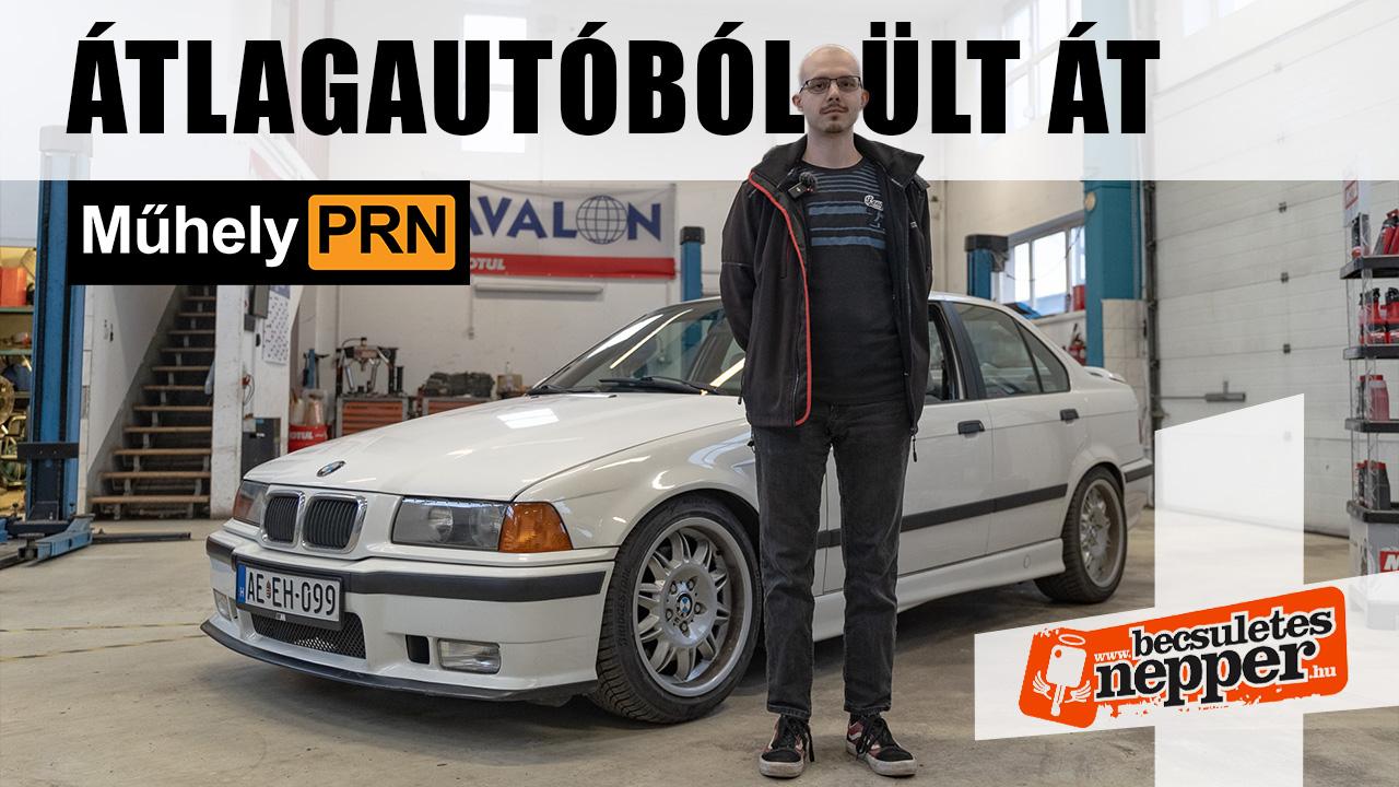 Thumbnail for Ezt az M3-ast te is megkívánod! – BMW E36 M3 – 1997 – MűhelyPRN 292.