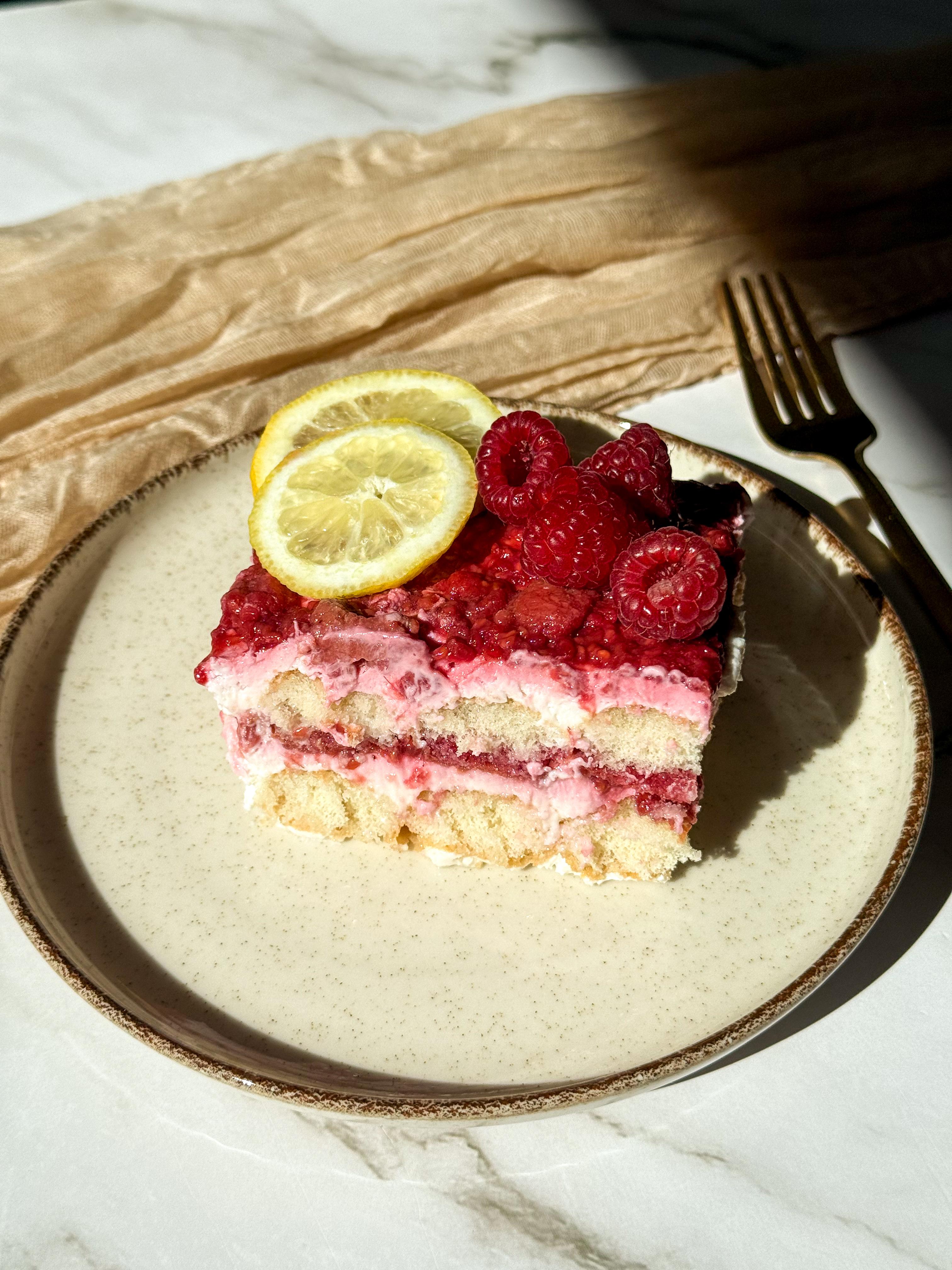 Málnás tiramisu