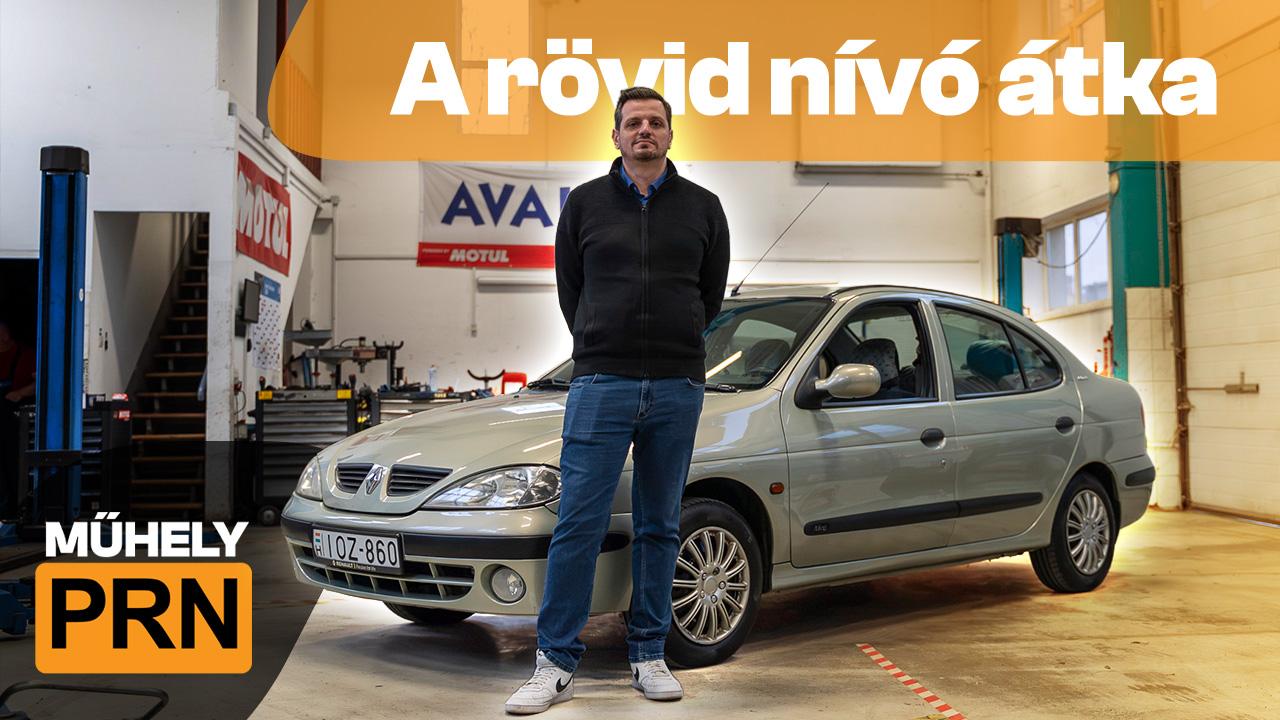 Thumbnail for Mindent tudunk róla – vagy mégsem?  – Renault Megane 1,4 16V – 2003  – MűhelyPRN 369.