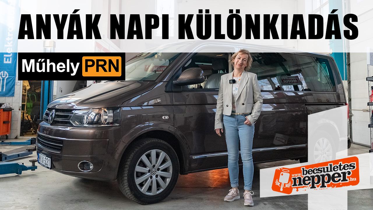 Thumbnail for Hat gyermekkel ez egy családi autó – Volkswagen Multivan 2,0 TDI – 2012 – MűhelyPRN 304.