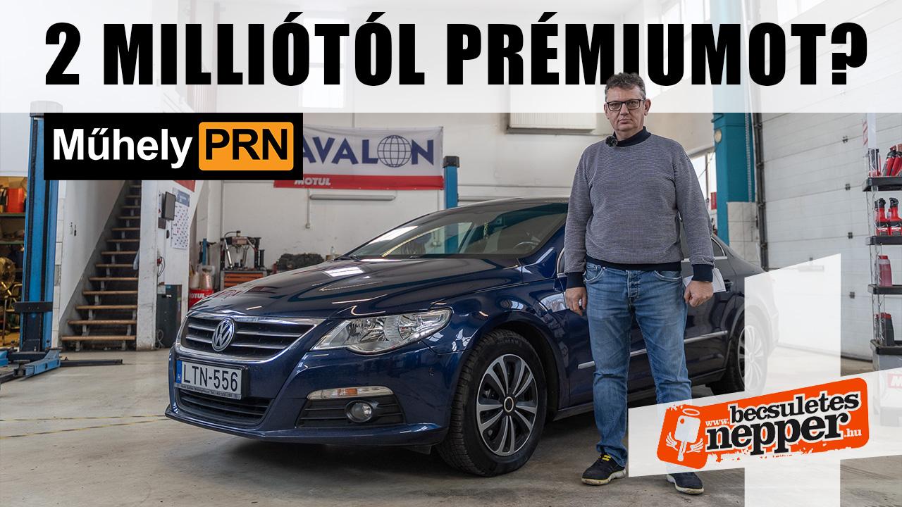 Thumbnail for Amikor a dízel a legjobb választás – Volkswagen Passat CC 2,0 CRTDI – 2010 – MűhelyPRN 307.