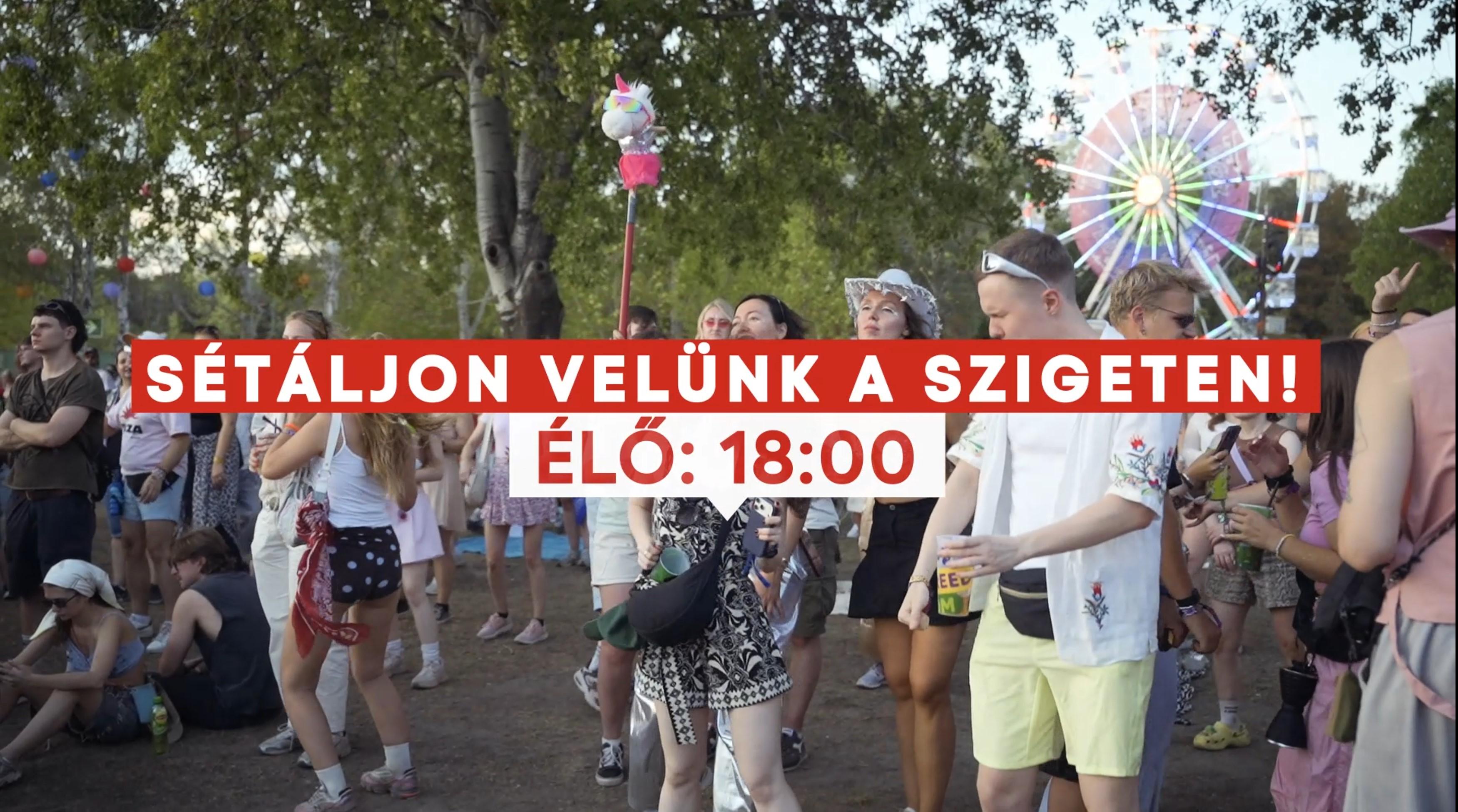 Thumbnail for Sétáljon velünk élőben a Szigeten!