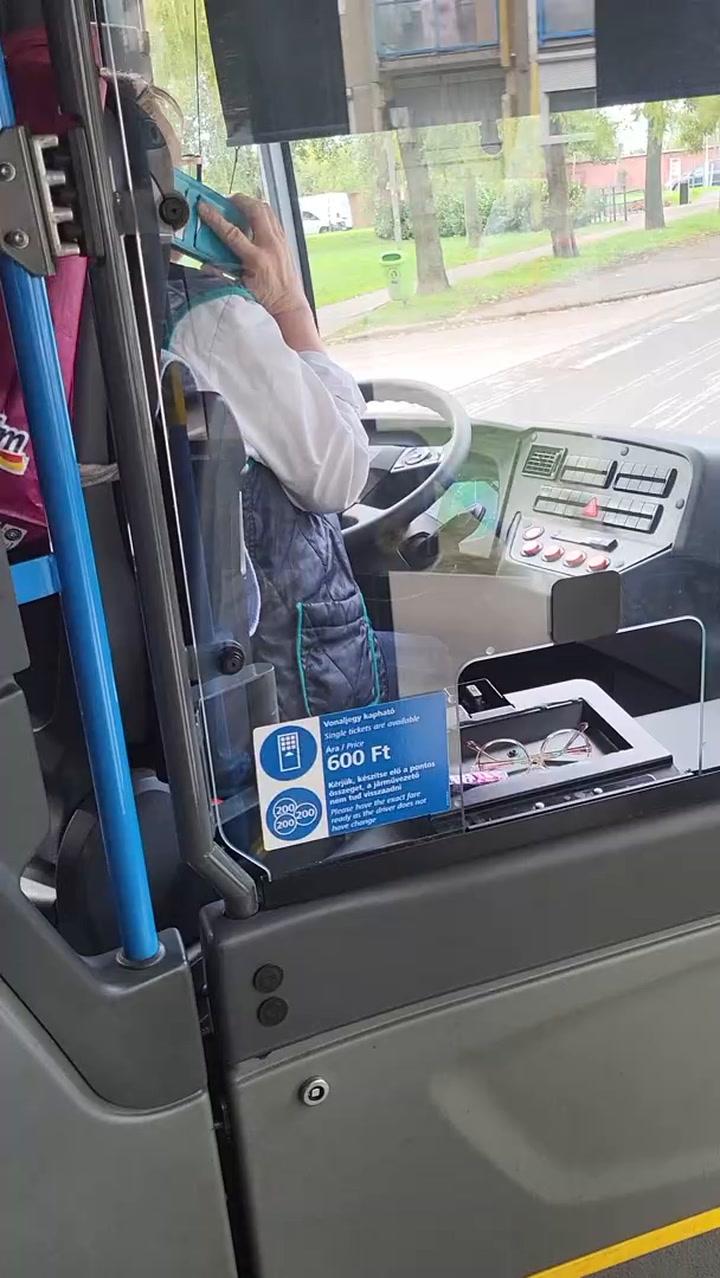 Thumbnail for Videón a telefonáló buszsofőr