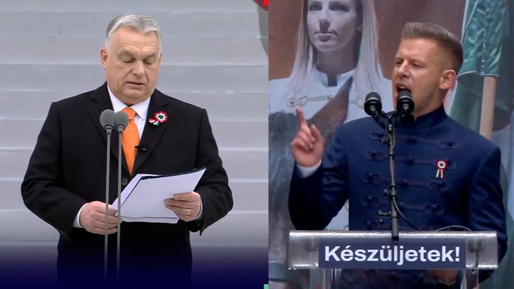 Thumbnail for Orbán Viktor és Magyar Péter beszéde