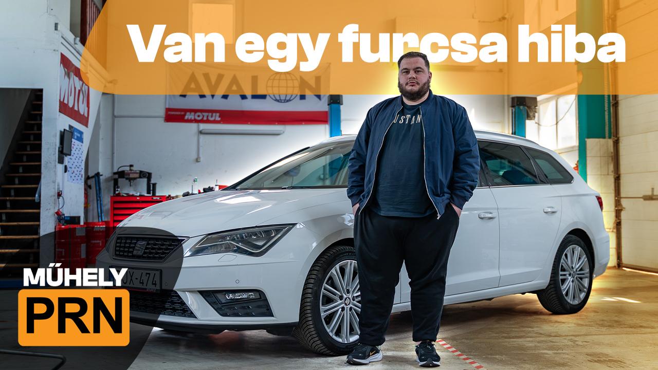 Thumbnail for TSI-nek dióhéjat rendszeresen adj – Seat Leon 1,5 TSI – 2019  – MűhelyPRN 376.