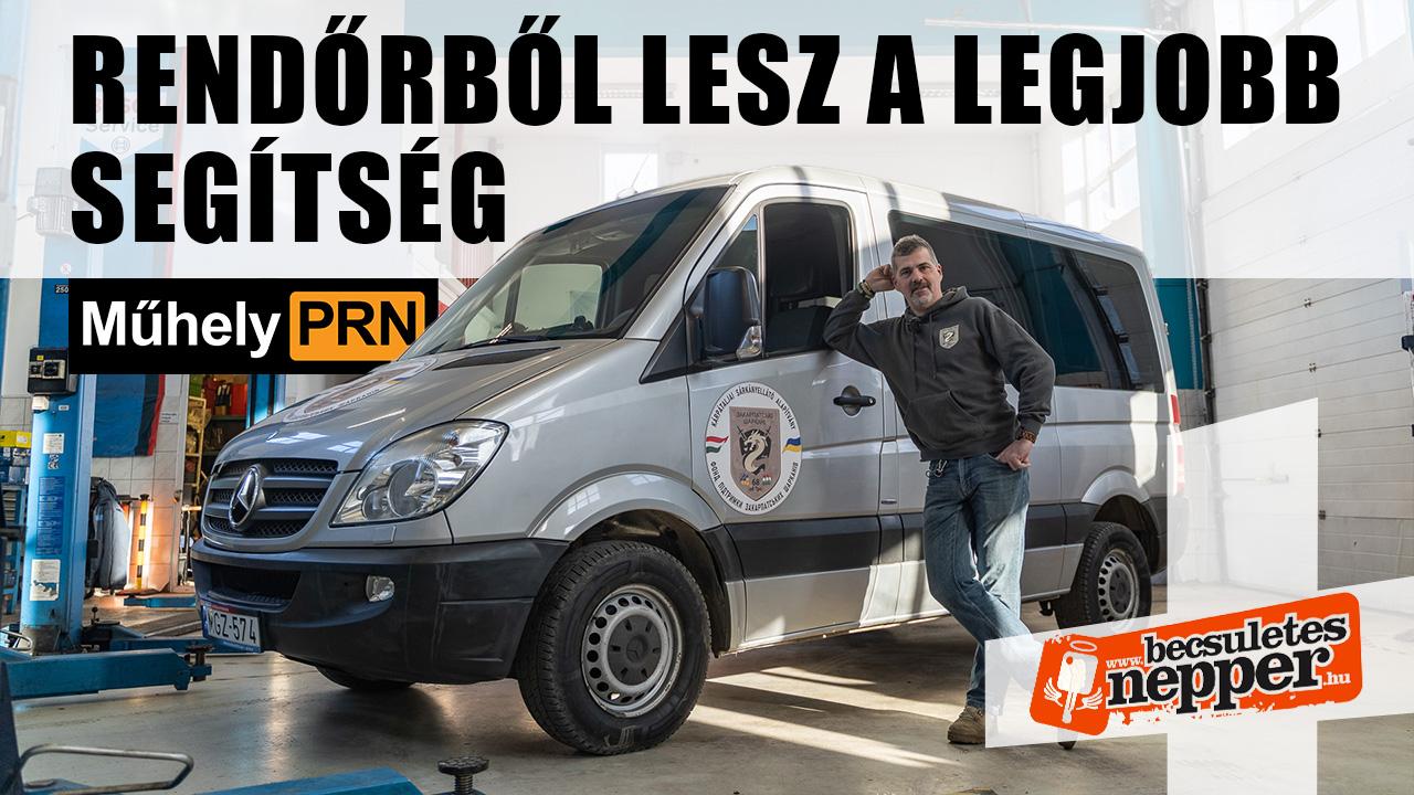 Thumbnail for Rendőrként kezdte, most Ukrajnában segít! – Mercedes-Benz Sprinter 2,2 CDI – 2012 – MűhelyPRN 297.