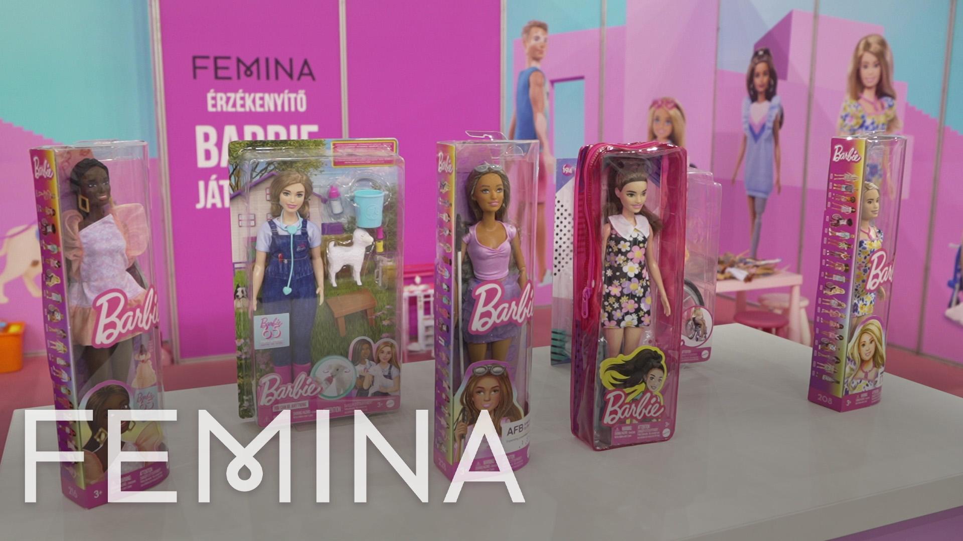 Kerekesszékes, látássérült és Down-szindrómás Barbiek: ilyen a Femina érzékenyítő játszóháza