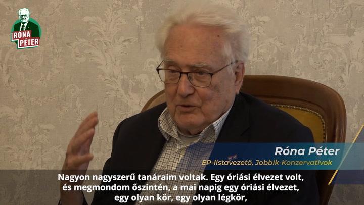 Thumbnail for Róna Péter Bill Clintonról