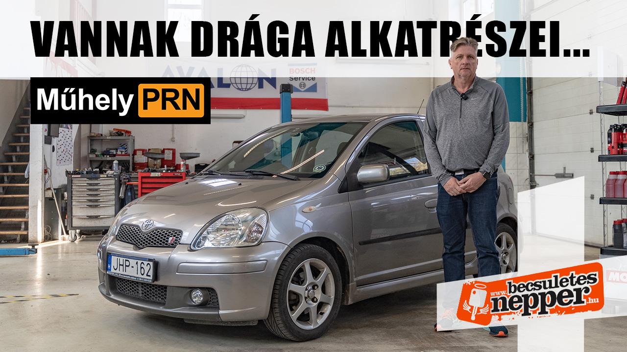 Thumbnail for Ezt a Yaris TS-t nem hajtották szét! – Toyota Yaris TS 1,5 – 2004 – MűhelyPRN 309.