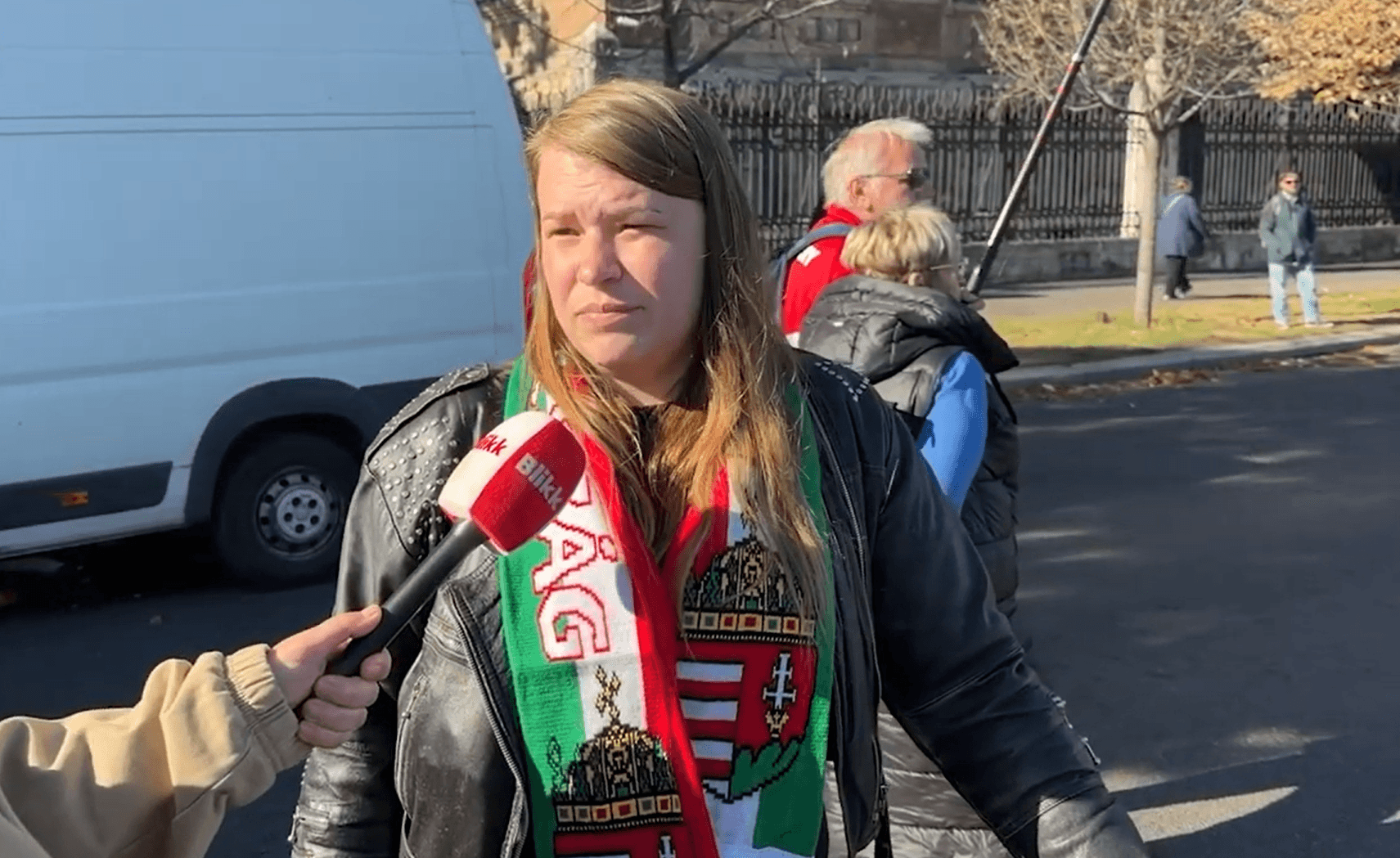 A Zászlómenet résztvevőit kérdeztük