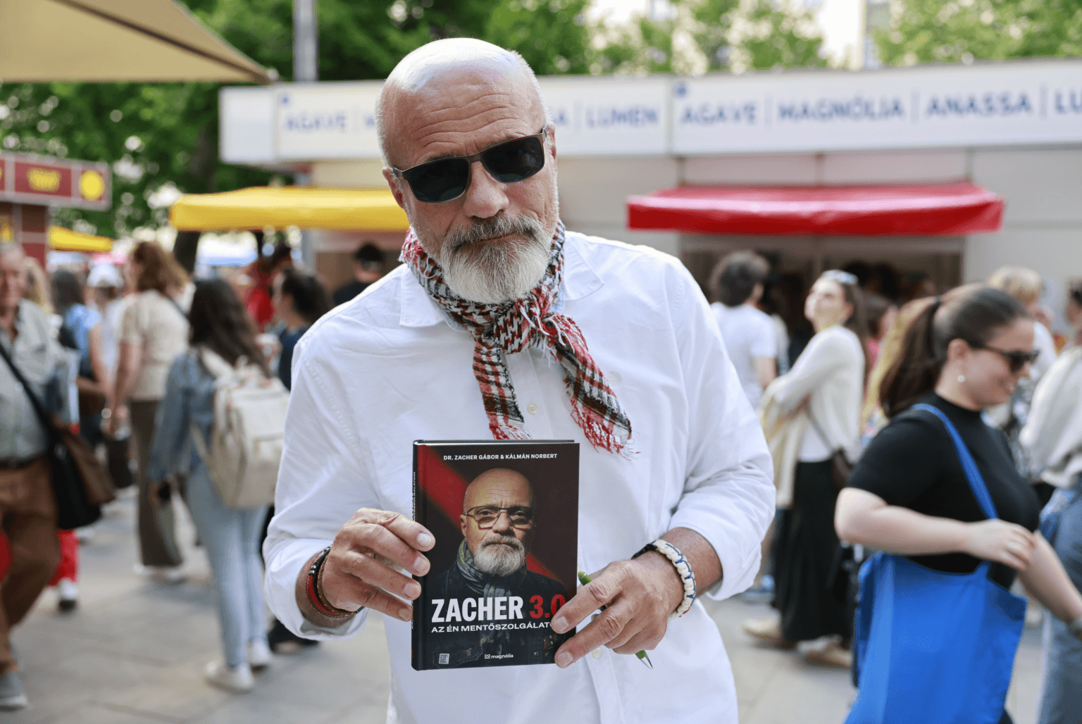 Zacher Gábor elárulta, hogyan tud stresszt kezelni.