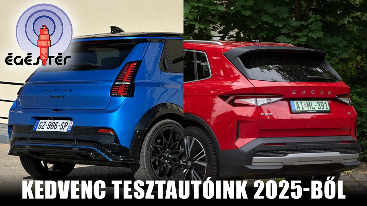 Kedvenc tesztautóink 2025-ből – Égéstér 654.